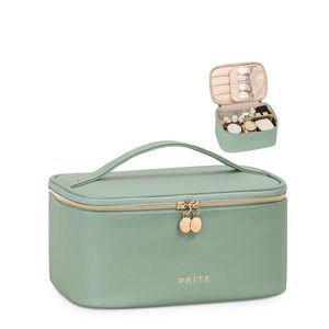 Makeup Bag, Large Capacity Portable Travel Cosmetic Bag, Waterproof Makeup🦄